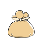 しゃべるもち巾着（個別スタンプ：22）