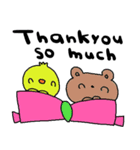 (nenerin日常会話スタンプ513英語気遣い)（個別スタンプ：22）