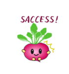 nobobi いつもの赤カブ（個別スタンプ：4）