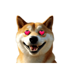 デカ動く ふつつかな犬（個別スタンプ：1）