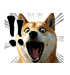 デカ動く ふつつかな犬（個別スタンプ：14）