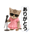 アイドルになった子猫＠メッセージスタンプ（個別スタンプ：14）