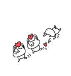 気遣い3匹のねこねーこ（個別スタンプ：39）