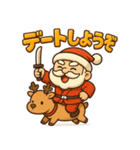 サンタ侍。（個別スタンプ：2）