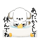 飛び出す犬さん 2025 「冬」（個別スタンプ：21）