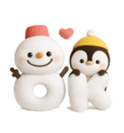 ペンギンのぺんぺん♡冬のスタンプ（個別スタンプ：25）