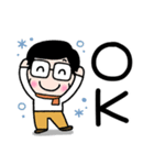 かわいいお父さん♡冬と年末年始（個別スタンプ：22）