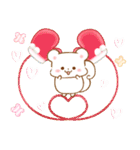 3色リスの冬スタンプ【年末年始】（個別スタンプ：15）