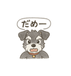 ミニシュナの幼稚園児スタンプ（個別スタンプ：3）