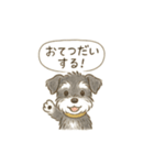 ミニシュナの幼稚園児スタンプ（個別スタンプ：25）