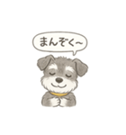 ミニシュナの幼稚園児スタンプ（個別スタンプ：27）