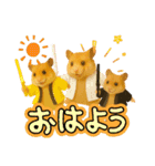 推し活ハムさん(箱推し)（個別スタンプ：6）