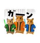 推し活ハムさん(箱推し)（個別スタンプ：11）