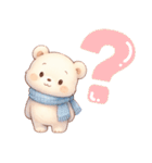 ずっと使える♡冬やさしいくまさん（個別スタンプ：13）
