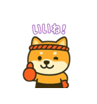 仲良しムエタイ柴犬夫婦（個別スタンプ：12）