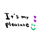 (nenerin会話スタンプ511英語気遣い)修正0（個別スタンプ：17）