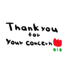 (nenerin会話スタンプ511英語気遣い)修正0（個別スタンプ：23）