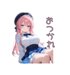 【日常使い】天然すぎて、今日もかわいい♡（個別スタンプ：16）