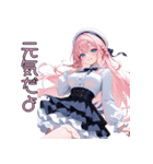 【日常使い】天然すぎて、今日もかわいい♡（個別スタンプ：37）