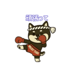 仲良しムエタイ柴犬夫婦2（個別スタンプ：6）