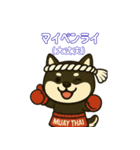 仲良しムエタイ柴犬夫婦2（個別スタンプ：10）