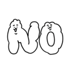 もこもこのうさぎもどき（個別スタンプ：10）