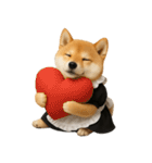 【爆笑・癒し】メイドになった柴犬（個別スタンプ：33）