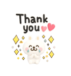しろくま♪白うさぎ♡毎日使えるスタン（個別スタンプ：17）