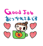 (nenerin日常会話スタンプ016英語気遣い)（個別スタンプ：3）