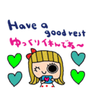 (nenerin日常会話スタンプ016英語気遣い)（個別スタンプ：12）