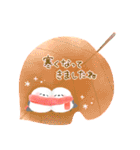 ふんわり＊シマエナガさん【水彩画】（個別スタンプ：16）