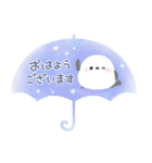 ふんわり＊シマエナガさん【水彩画】（個別スタンプ：21）