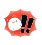 ふんわり＊シマエナガさん【水彩画】（個別スタンプ：32）