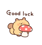 ぽっちゃリスの英語（個別スタンプ：3）