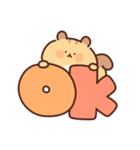 ぽっちゃリスの英語（個別スタンプ：6）