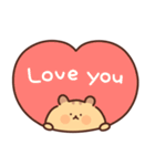 ぽっちゃリスの英語（個別スタンプ：12）