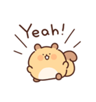 ぽっちゃリスの英語（個別スタンプ：20）