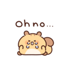 ぽっちゃリスの英語（個別スタンプ：26）