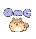 ぽっちゃリスの英語（個別スタンプ：27）