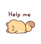 ぽっちゃリスの英語（個別スタンプ：28）