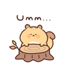 ぽっちゃリスの英語（個別スタンプ：31）