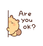 ぽっちゃリスの英語（個別スタンプ：33）