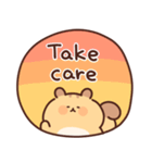 ぽっちゃリスの英語（個別スタンプ：37）