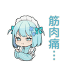 ちび天使界隈ちゃんの運動日和♡（個別スタンプ：19）