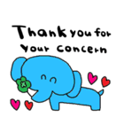 (nenerin日常会話スタンプ521英語気遣い)（個別スタンプ：8）