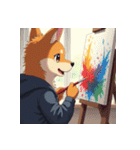 柴犬の新日常8（個別スタンプ：2）
