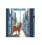 柴犬の新日常8（個別スタンプ：3）