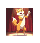 柴犬の新日常8（個別スタンプ：10）