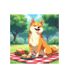 柴犬の新日常8（個別スタンプ：11）