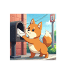 柴犬の新日常8（個別スタンプ：15）